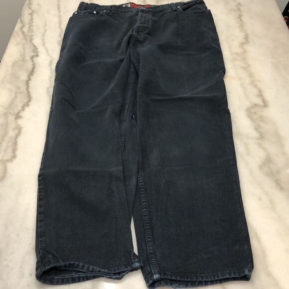 Vintage 90’s Levi’s SilverTab Loose Fit 36x31 Dark Blue Made in USA - Picture 5 of 10